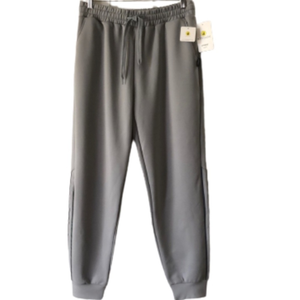 BODY GLOVE WOMENS GRAY JOGGERS • sz L • NWT